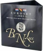 BU Euro Coin Set - 3 series from 1 cent to 2 euros + 1 medal - 2003