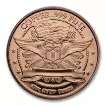 Buffalo Nickel - 1 Once Cuivre