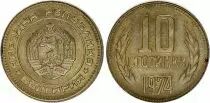 Bulgarie 10 Stotinki Lion - 1974/1990