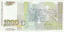 Bulgarie 1000 Leva Vasil Levski, monument  - 1997
