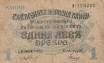 Bulgarien 1 Leva Srebro - ND(1916) - 1 digit