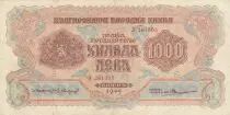 Bulgarien 1000 Leva - 1945 - P.72a - VF