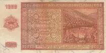 Bulgarien 1000 Leva Boris III - 1942 - P.61 - XF