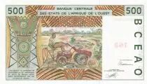 Burkina Faso 500 Francs man 1991 - Burkina Faso - Specimen