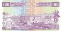 Burundi 100 Francs - Prince Rwagasore- Construction de maison - 2024 - Série SB