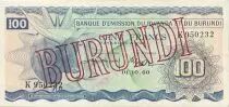 Burundi 100 Francs Cow - 1960