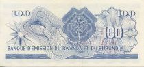 Burundi 100 Francs Cow - 1960