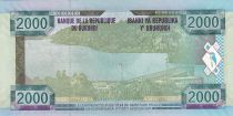 Burundi 2000 Francs - Agricutlure - Lac - 2008 - P.47