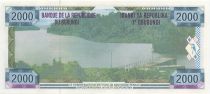Burundi 2000 Francs Farmers, lake and dam
