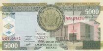 Burundi 5,000 Francs - Parliament of Bujumbura - Port of Bujumbura - 2013 - BB Series