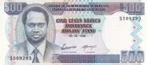 Burundi 500 Francs - Melchior Ndadaye - 1995 - Serial S - P.37A