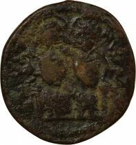 Byzance Justin II & Sophie - Follis - An 9 (573 / 574) Nicom&eacute;die