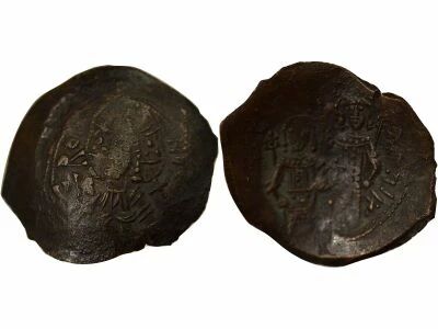 Byzantine Empire Alexios III - Aspron Trachy - 1197 /1203 Constantinople