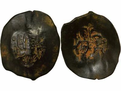 Byzantine Empire Alexios III - Aspron Trachy - 1197 /1203 Constantinople