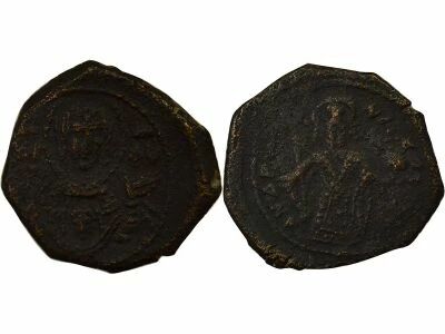 Byzantine Empire Alexius I - Tetarteron, 3rd Type, with Virgin Mary - 1094 / 1117 Thessaloniki