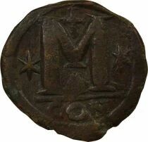 Byzantine Empire Anastasius - Follis, 3rd Period - 510 / 518 Constantinople
