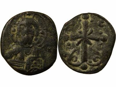 Byzantine Empire Anonymous - Follis, Class I - 1075 / 1080 Constantinople