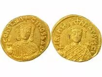 Byzantine Empire Constantine VI, Irene - Gold Solidus, Class II - 797 / 797 Constantinople