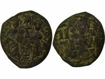 Byzantine Empire Constantine X & Eudokia - Follis, Class 1 - 1059 / 1167 Constantinople
