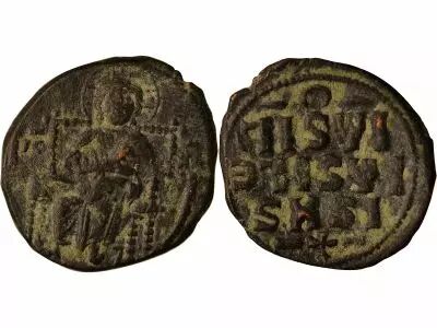 Byzantine Empire Follis - Anonymous - Constantinople - Type D