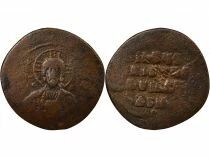 Byzantine Empire Follis, Anonymous, Class A2 - 976 / 1035 Constantinople, Var. 3