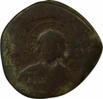 Byzantine Empire Follis, Anonymous, Class A2 - 976 / 1035 Constantinople, Var. 3