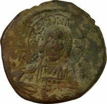 Byzantine Empire Follis, Anonymous, Class A2 - 976 / 1035 Constantinople, Var. 39