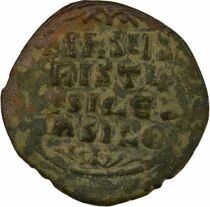 Byzantine Empire Follis, Anonymous, Class A2 - 976 / 1035 Constantinople, Var. 39