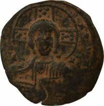 Byzantine Empire Follis, Anonymous, Class A2 - 976 / 1035 Constantinople, Var. 39