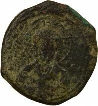 Byzantine Empire Follis, Anonymous, Class A2 - 976 / 1035 Constantinople, Var. 4