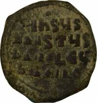 Byzantine Empire Follis, Anonymous, Class A2 - 976 / 1035 Constantinople, Var. 4