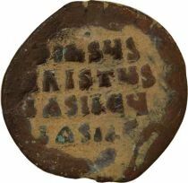 Byzantine Empire Follis, Anonymous, Class A2 - 976 / 1035 Constantinople, Var. 4