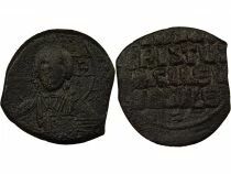 Byzantine Empire Follis, Anonymous, Class A2 - 976 / 1035 Constantinople, Var. 47