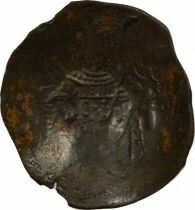 Byzantine Empire Isaac II - Aspron Trachy - 1185 / 1195 Constantinople