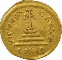 Byzantine Empire Tiberius II - Gold Solidus - 579 / 582 Constantinople