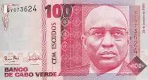 Cabo Verde 100 Escudos - Almicar Cabral - Village Scene - 1989 - UNC - P.57