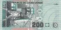 Cabo Verde 200 Escudos - Boat - Airport - 2005 - UNC - P.68a