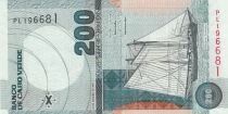 Cabo Verde 200 Escudos - Ernestina sailing ship - Airport - 2005 - PL series