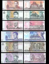 Cambogia Series of 6 Cambodian banknotes - 100 200 500 1000 2000 5000 Riels - 2014/2022