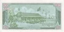 Camboya 10 Riels - Woman - Barracks - 1987 - UNC - P.30