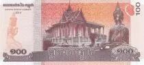 Camboya 100 Riels - Buddha - Temple - 2014 - P.65