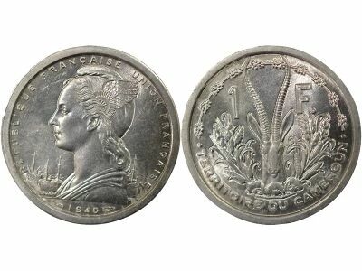 Cameroon Franc - 1948 Paris