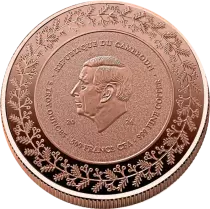 Cameroon Merry Christmas - 500 CFA Francs 2024 Copper, Cameroon colour