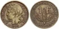 Camer&uacute;n 1 Franc Territoire sous Mandat - Patey - 1926