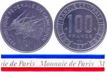 Camer&uacute;n 100 Francs - 1971 - Test strike