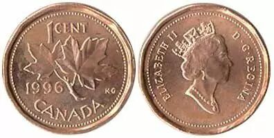 Canada 1 Cent Maple Leaf