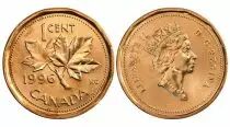 Canada 1 Cent Maple Leaf