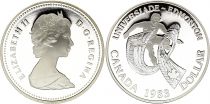 Canada 1 Dollar,  Edmond University Games- 1983 BE