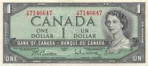 Canada 1 Dollar - Elisabeth II - 1954 - P.75b