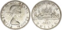 Canada 1 Dollar,  Elisabeth II - 1963